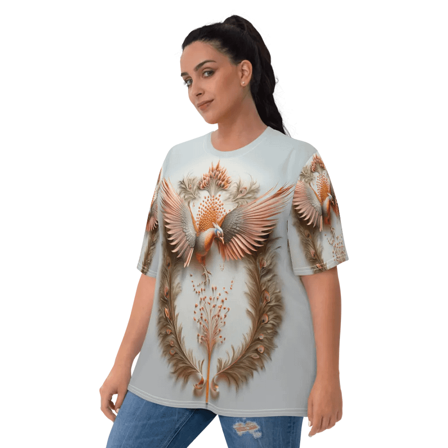 Golden Peacock T shirt product image (7)