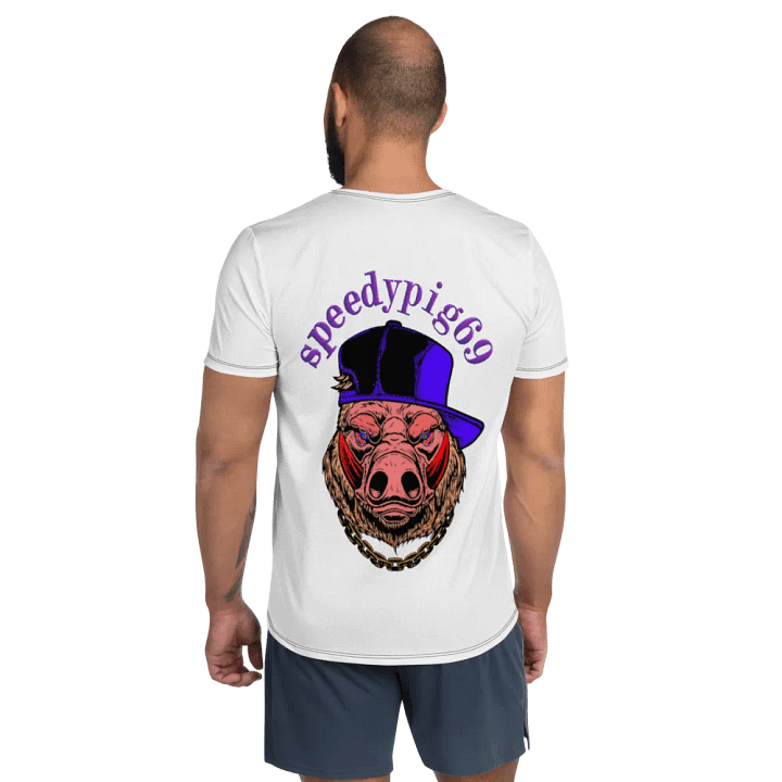 I Support Speedypig69 Canadian Cap Swine All-Over Tee product image (2)