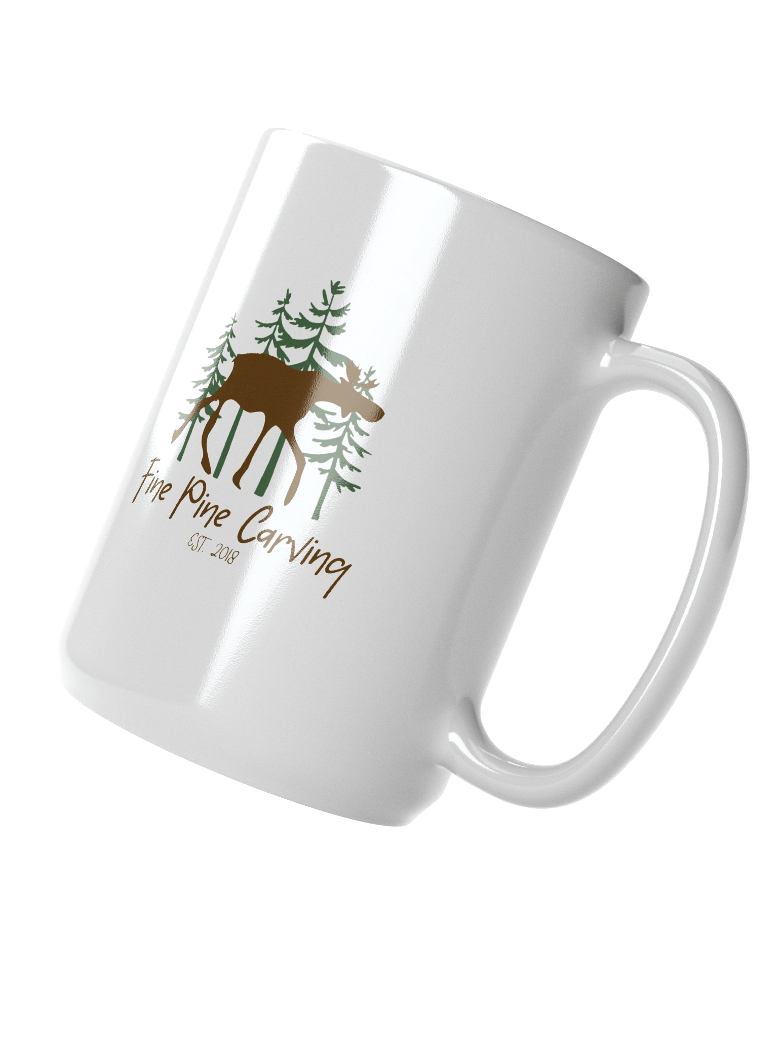 Fine Pine Moose Mug product image (2)