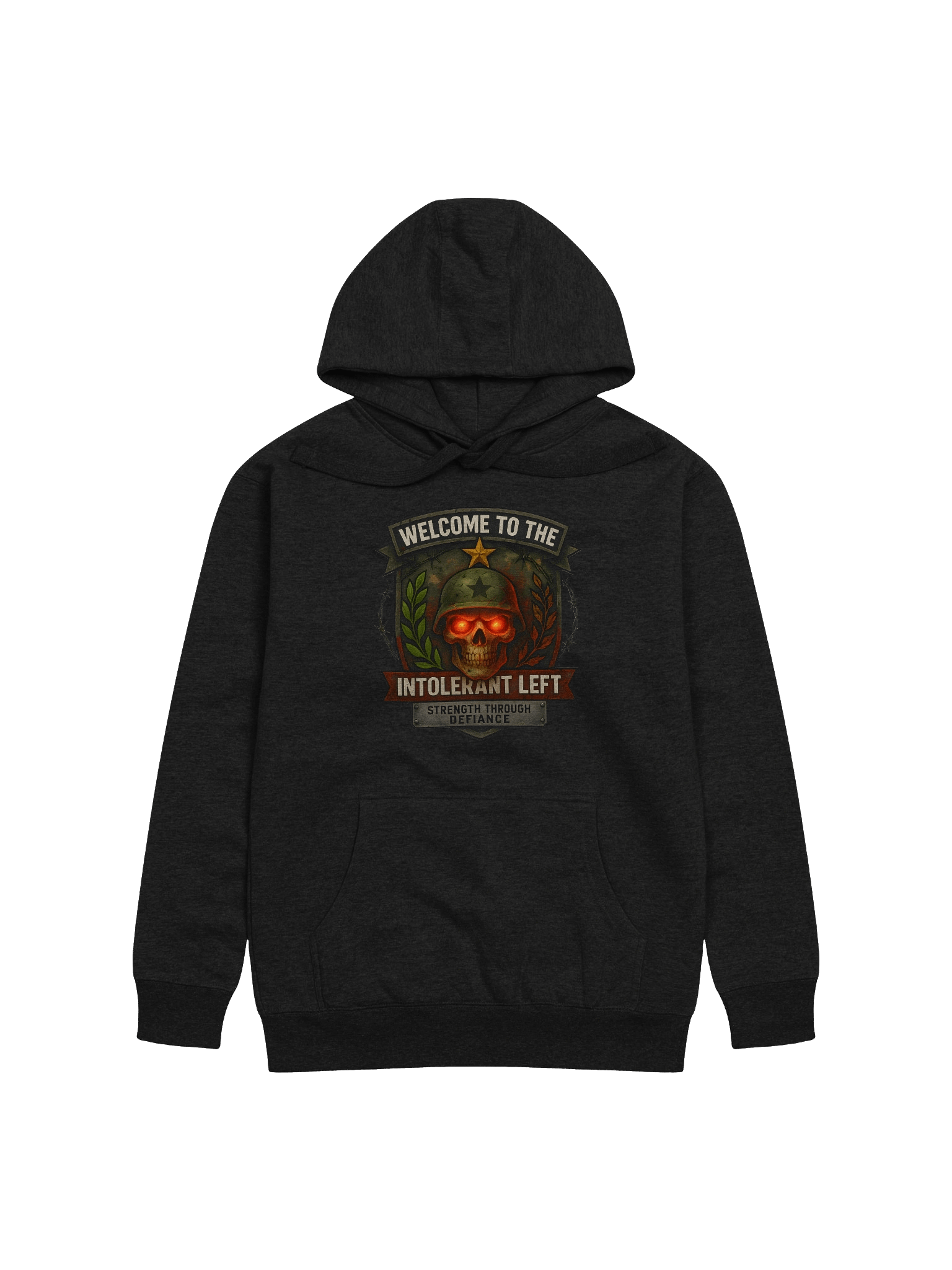 Defiant Skull Emblem Premium Hoodie product image (9)