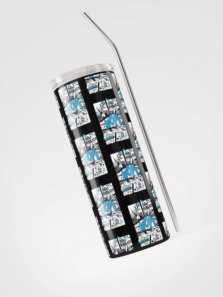 Shac-oholics Comic Blast Tumbler - Blue 