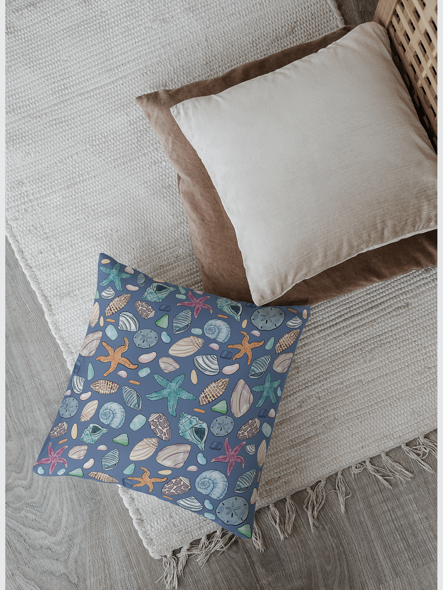 Sea Side Pillow in Storm Gray product image (6)