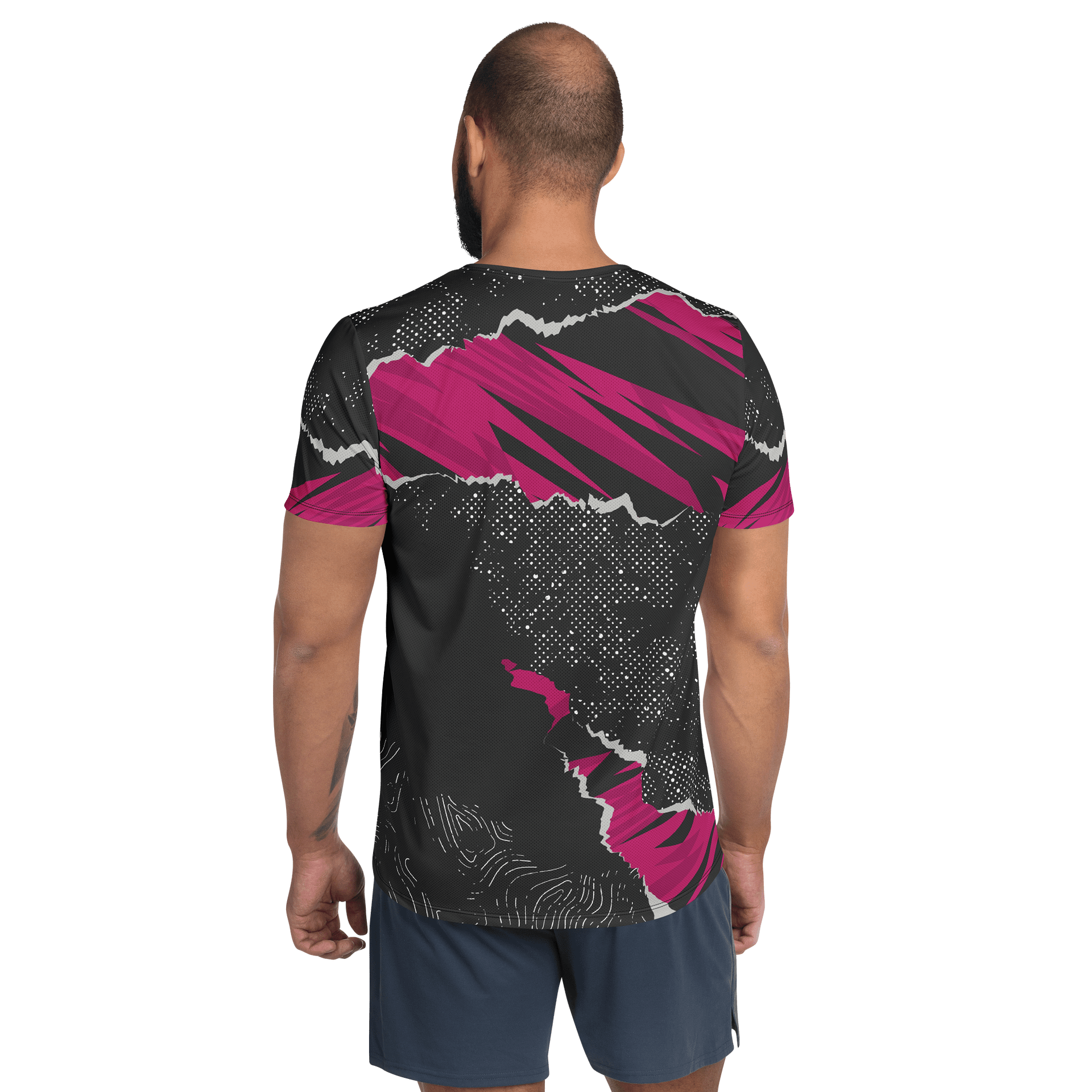 Purple Flash | Men´s Athletic T-Shirt product image (3)