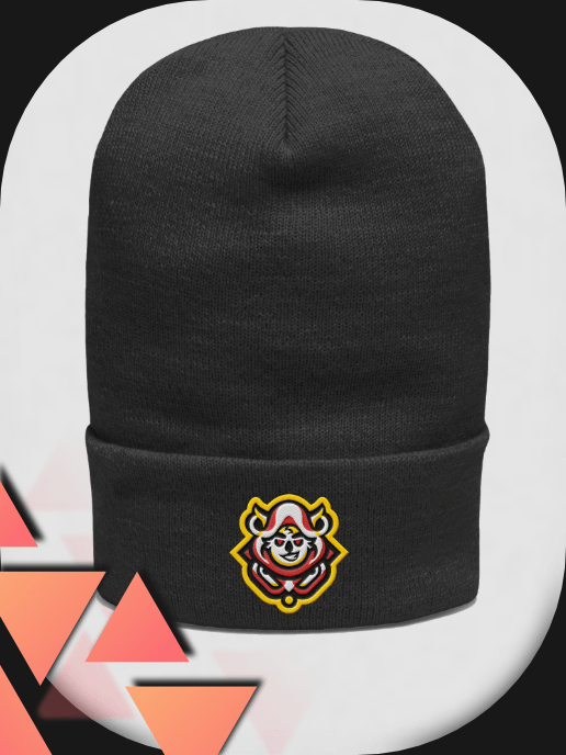 ISOL▲TION — JULIUS EMBLEM — CUFFED BEANIE — COLORED product image (1)