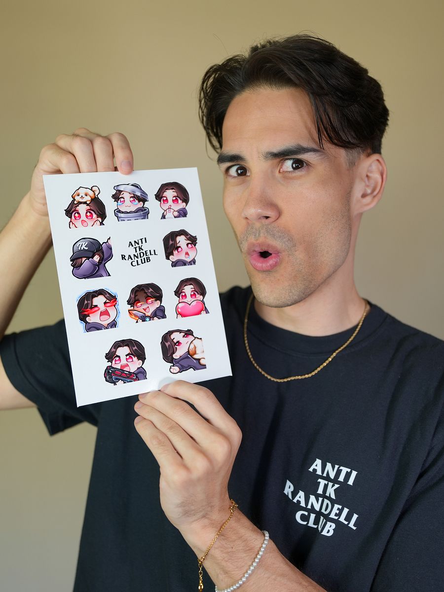 Anti TK Randell Sticker Pack product image (4)