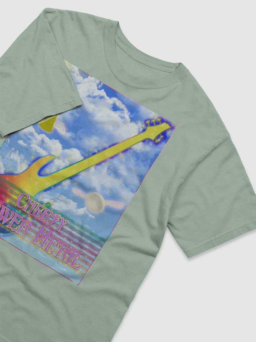 Cheesy Power Metal Relaxed Fit Straight-Side T-Shirt product image (3)