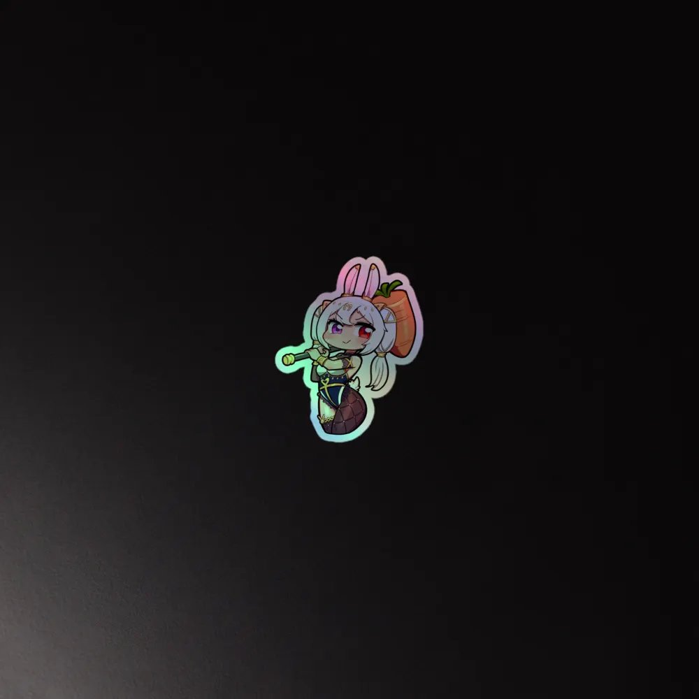 Kawaii Mioshi Rabbit Holographic Sticker Set product image (4)