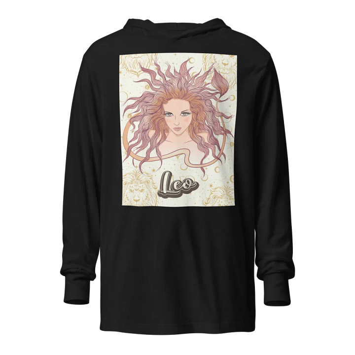 Leo Uni-Sex Hooded Tee product image (1)