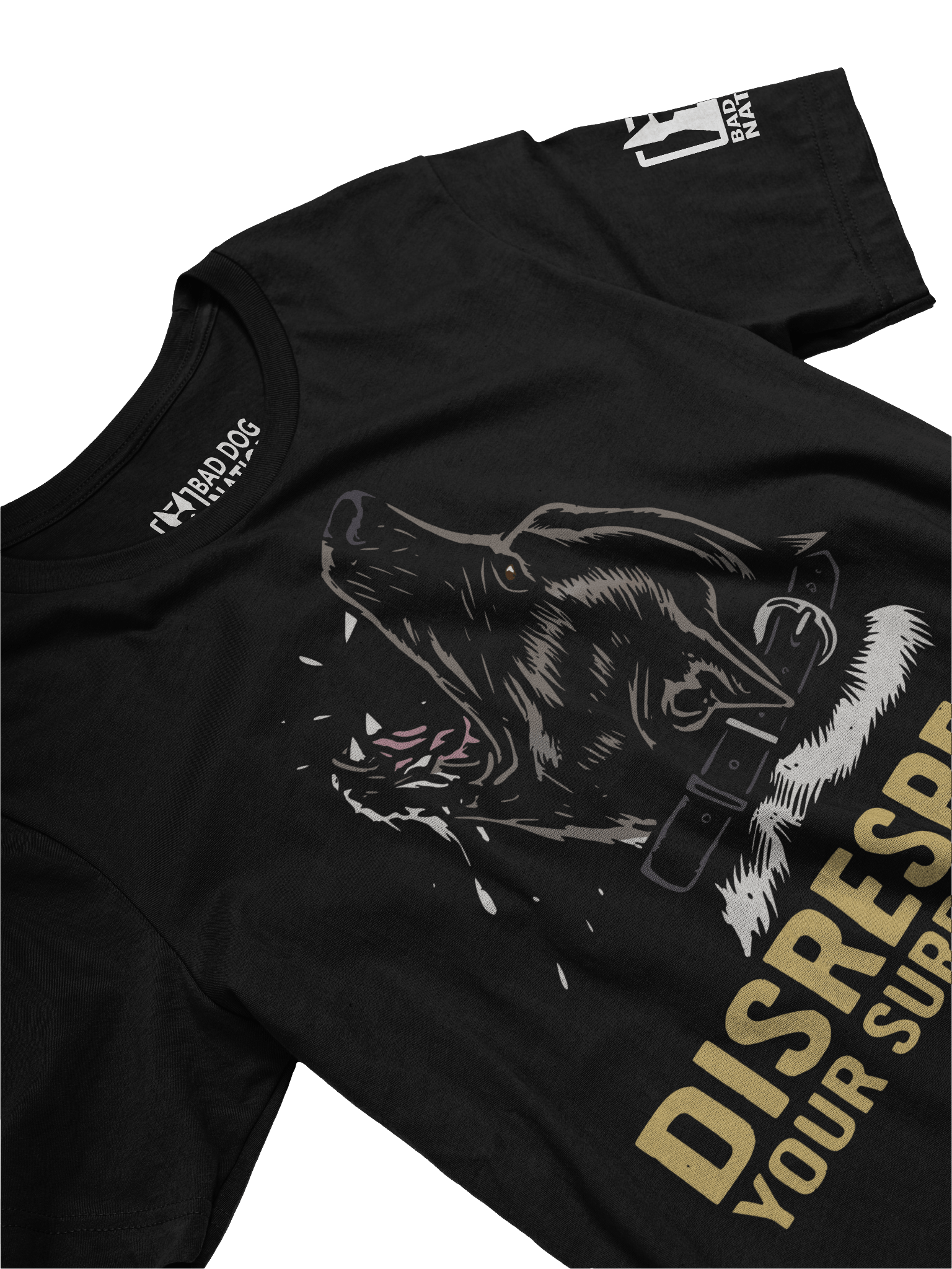 Disrespect simple - front print PREMIUM ADULT UNISEX T-SHIRT product image (3)