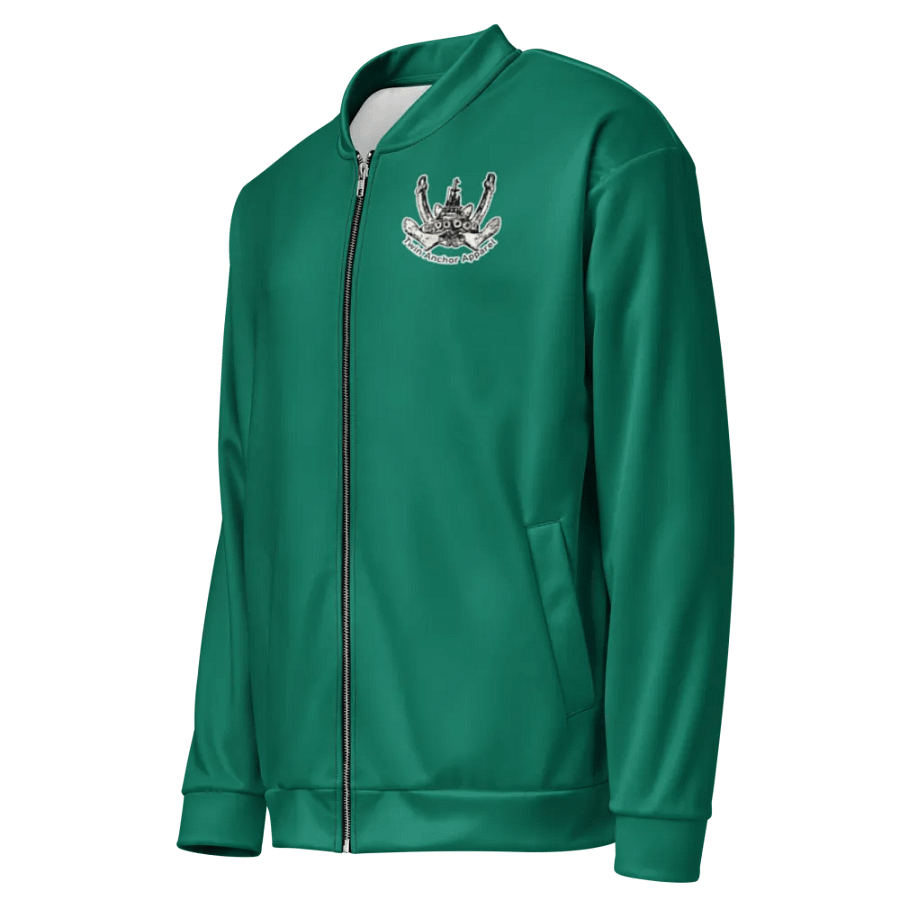 Copy of Twin Anchor Titan tug Teal Bomber Jacket product image (3)