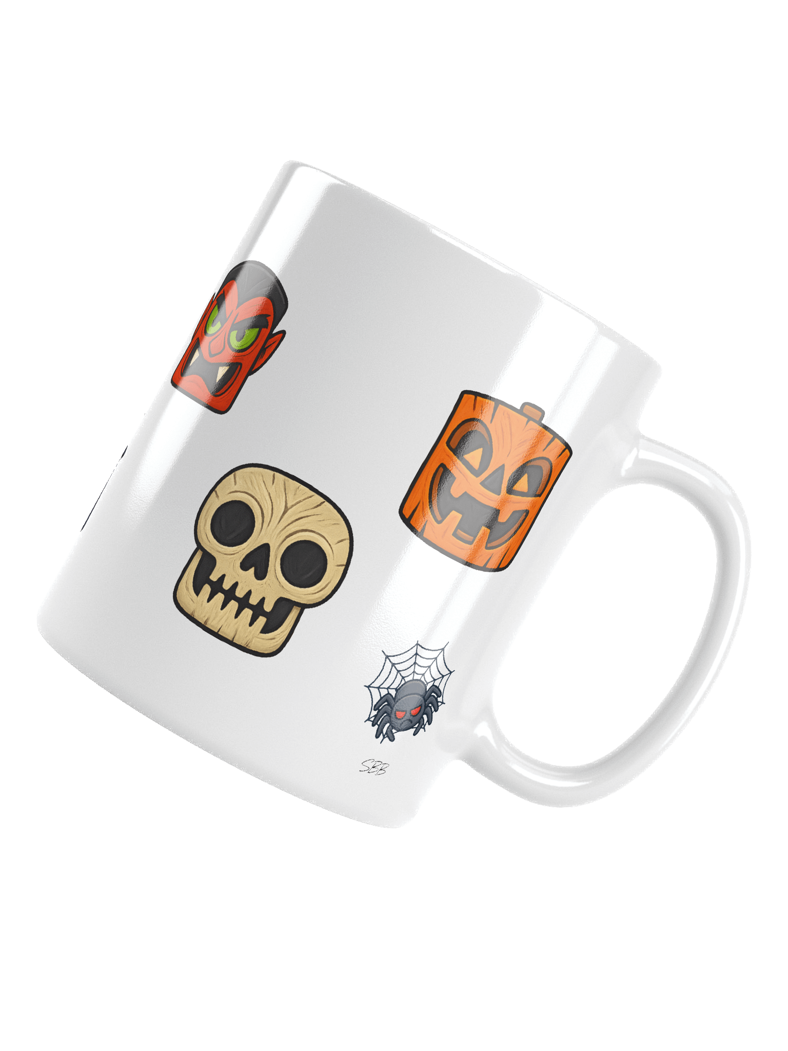 Halloween Tiki Emoji Mug - 3 Sizes! product image (5)