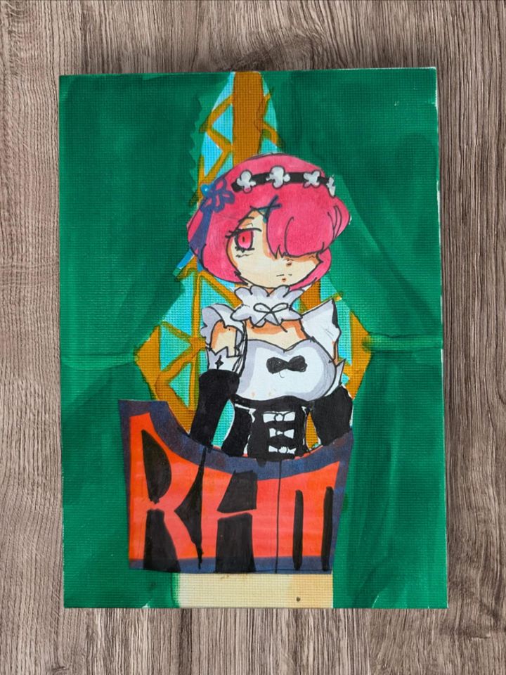 Ram Mansion Portrait 5*7 Flatback Canvas product image (1)