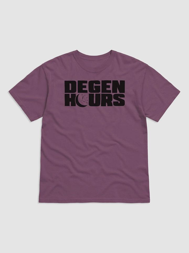 Degen Hours Clock Tee (WHITE) product image (6)