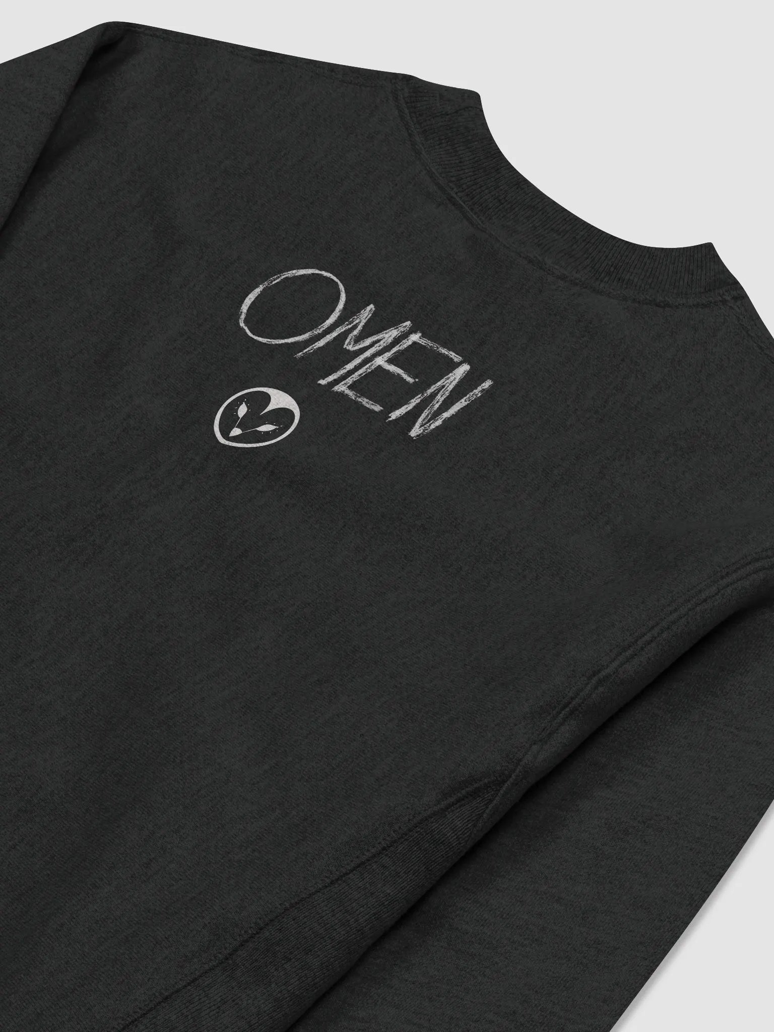 Sad Owl Hours Champion Cotton Max Sweatshirt (Black) product image (4)