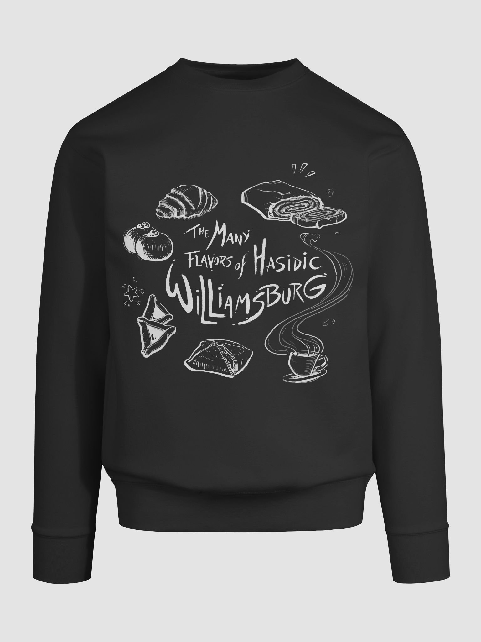 Sweatshirt: The many flavors of Hasidic Williamsburg T-shirt product image (9)