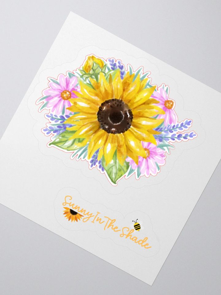 Sunflower Serenade Kiss Cut Stickers product image (5)
