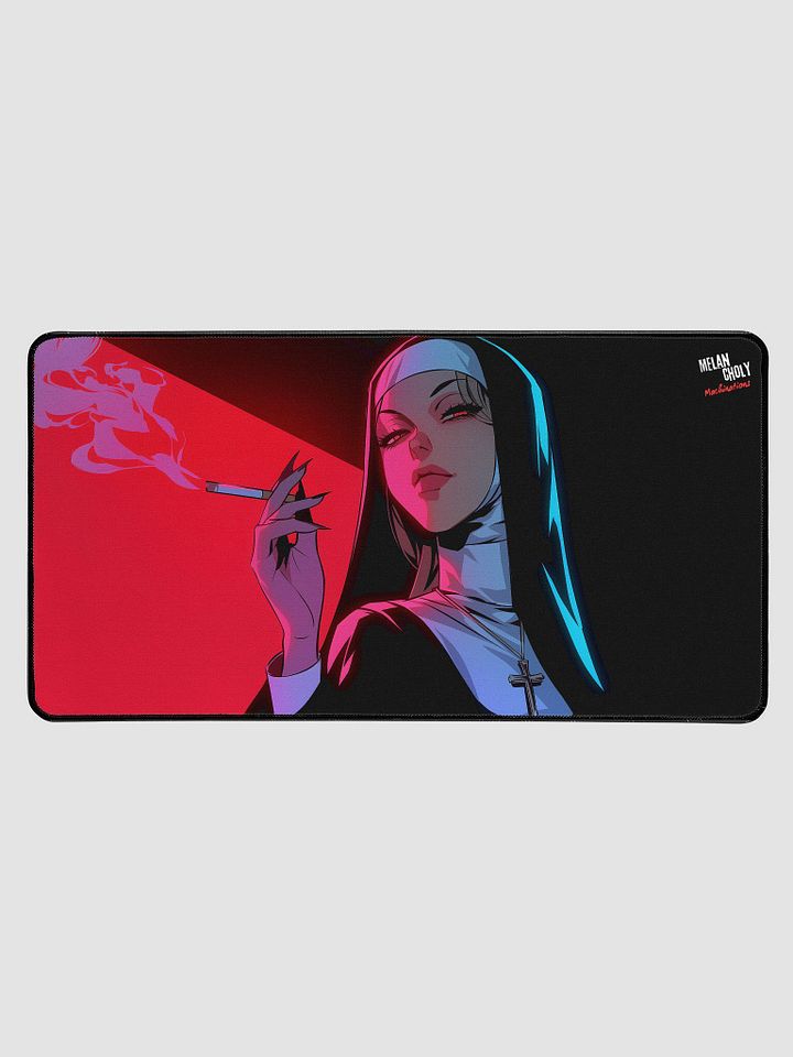 Rebellious Nun Desk Mat product image (1)