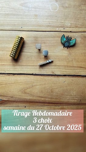 🔮 Votre tirage Hebdo ✨
🃏 Semaine du 27 Octobre 2025 🫶🏼

👉🏼Choisissez l’objet scorpion 🦂 qui vous appelle le plus 👀✨ 

🔮 Puis ...