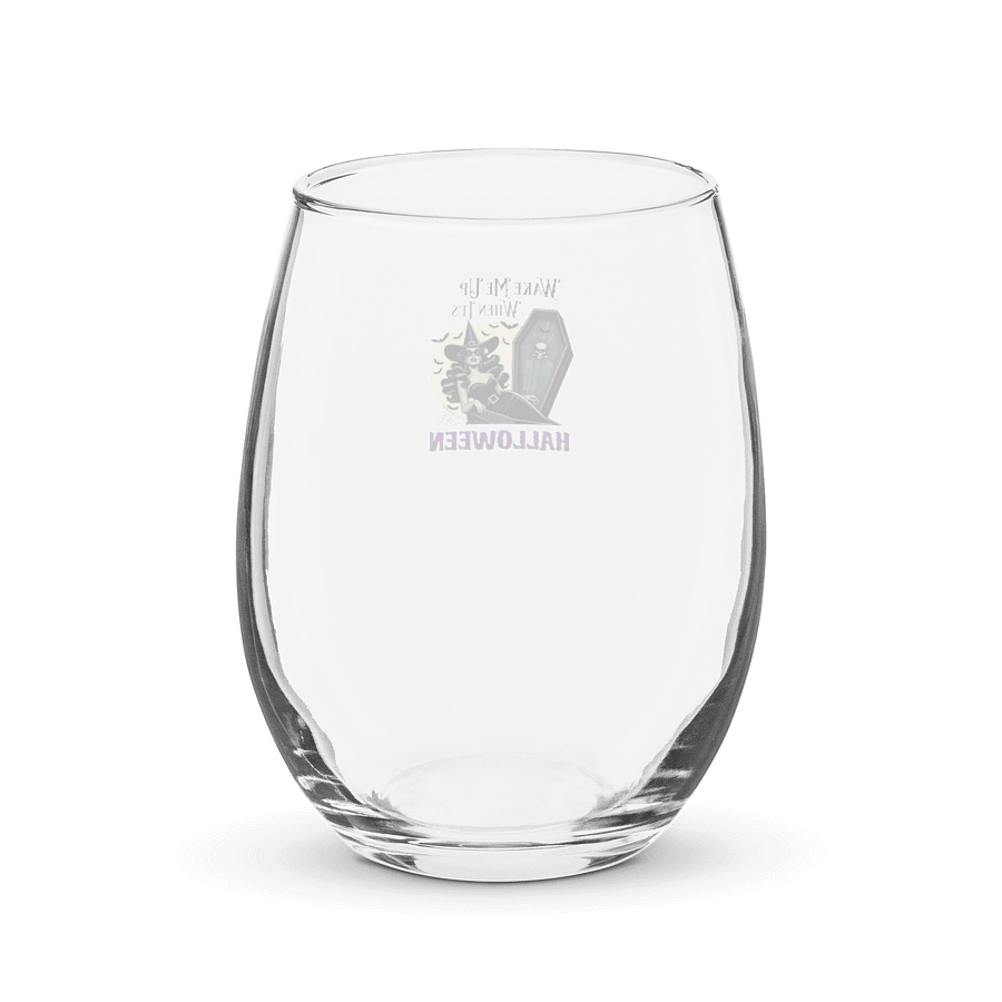Vintage Witch Halloween Stemless Wine Glass product image (2)