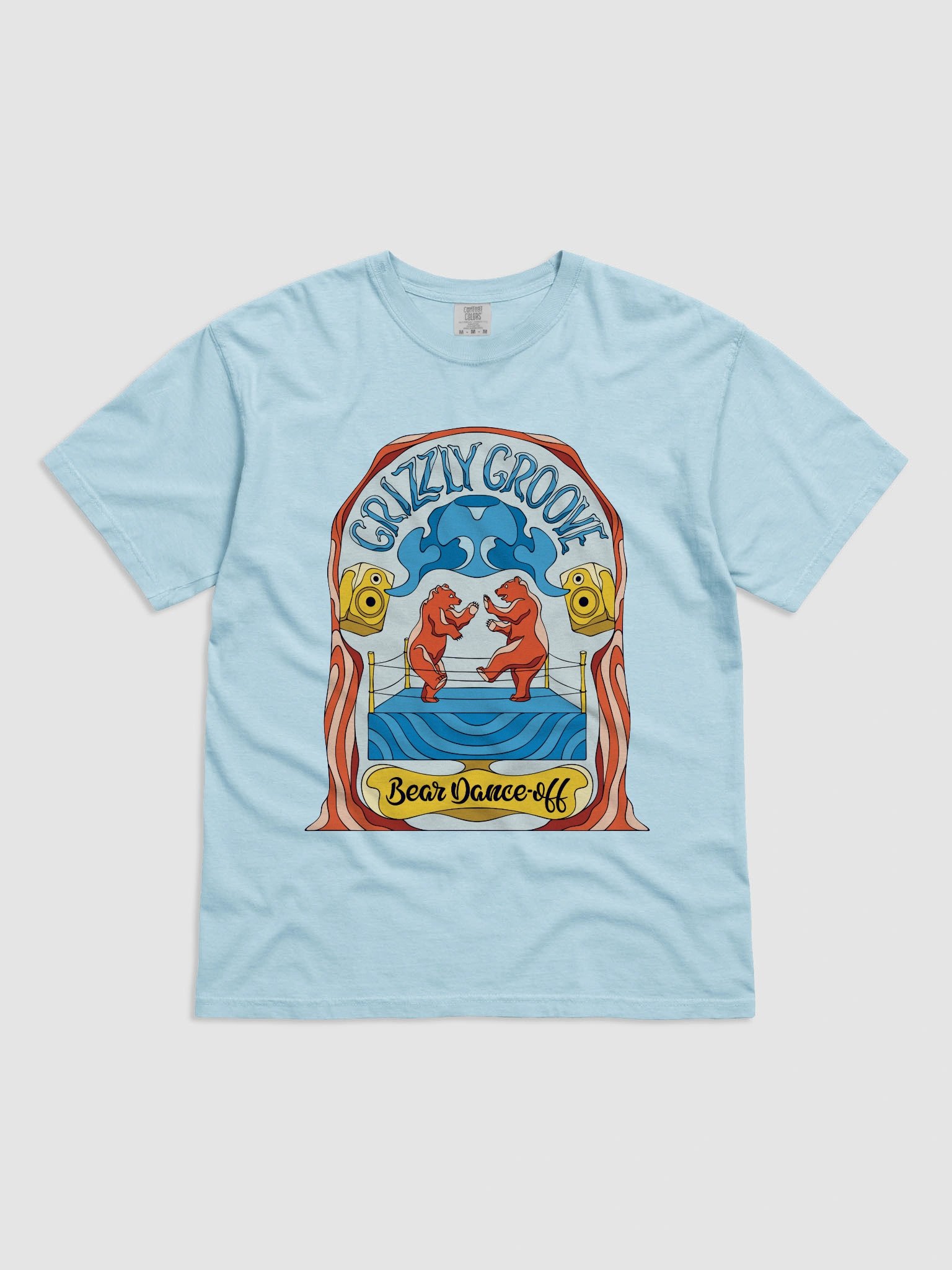 Grizzly Groove Unisex T-shirt product image (1)