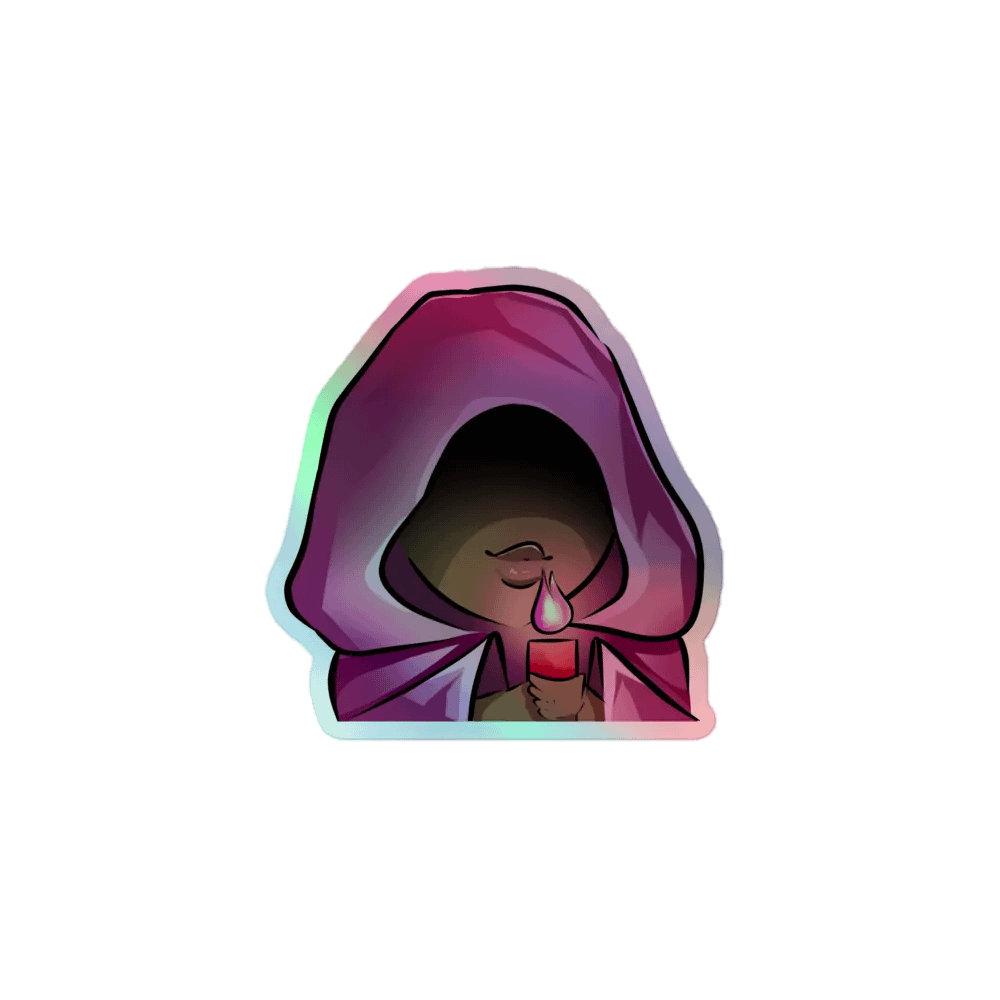 Holographic Cult Sticker product image (1)