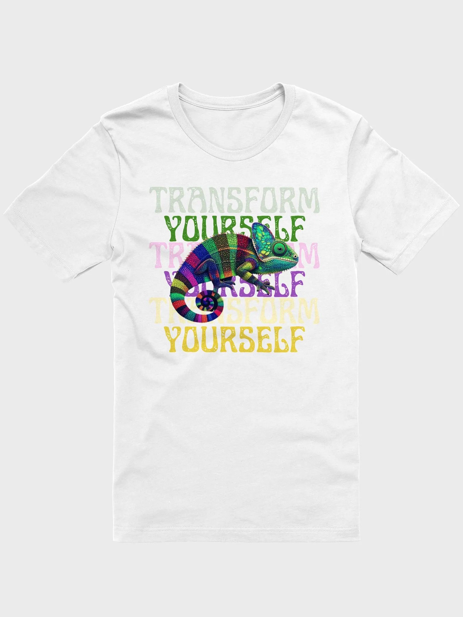 Transform Yourself Chameleon Graphic - t-shirt product image (16)
