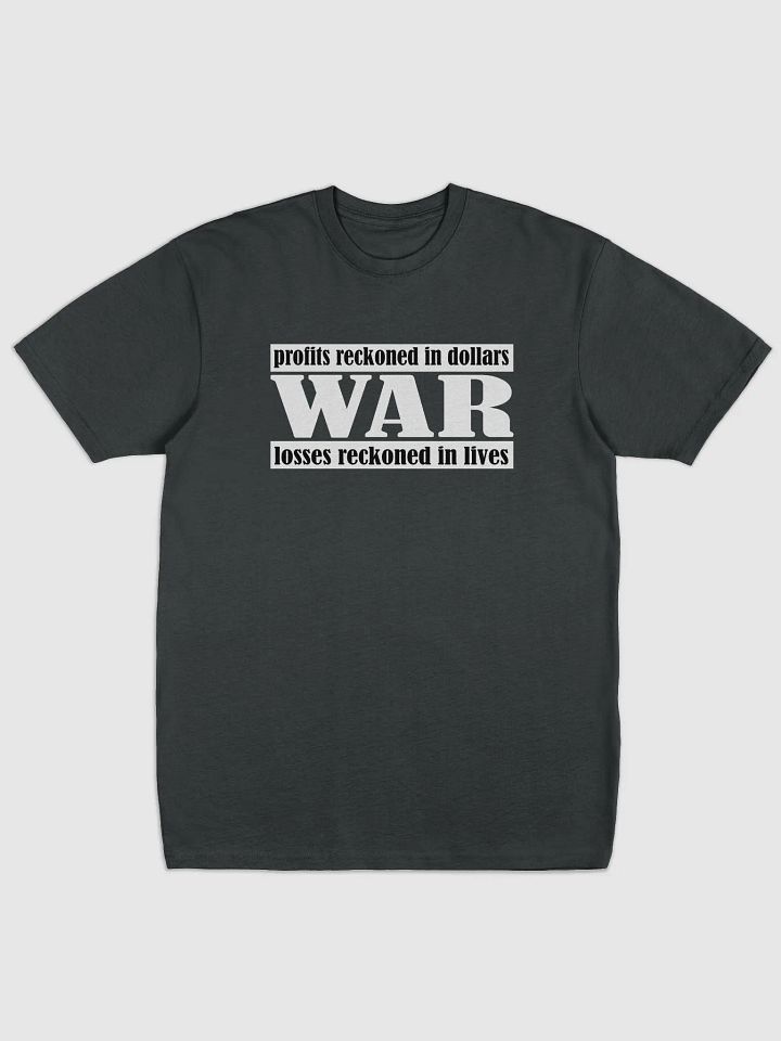 The Cost Of War - Cotton Heritage Men's Premium Heavyweight Tee product image (2)