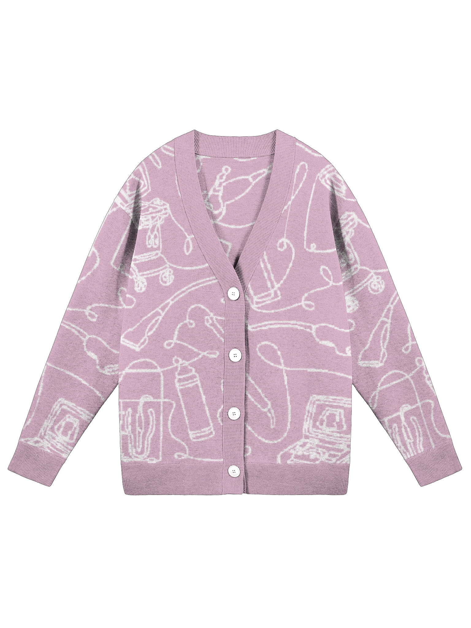 Service Lines (Sonography - Lilac Cardigan) product image (1)