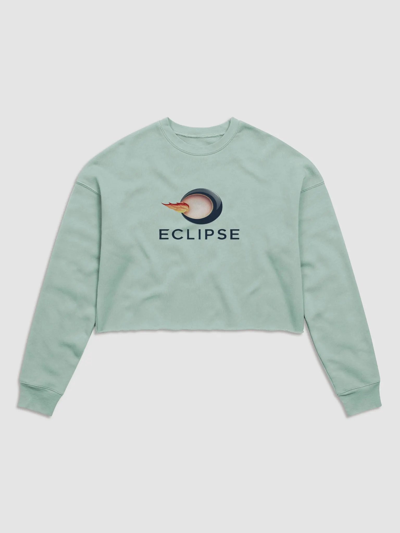 Eclipse Women's Fleece Crop Sweatshirt - Cozy and Stylish Fleece Crop Top for Women product image (3)