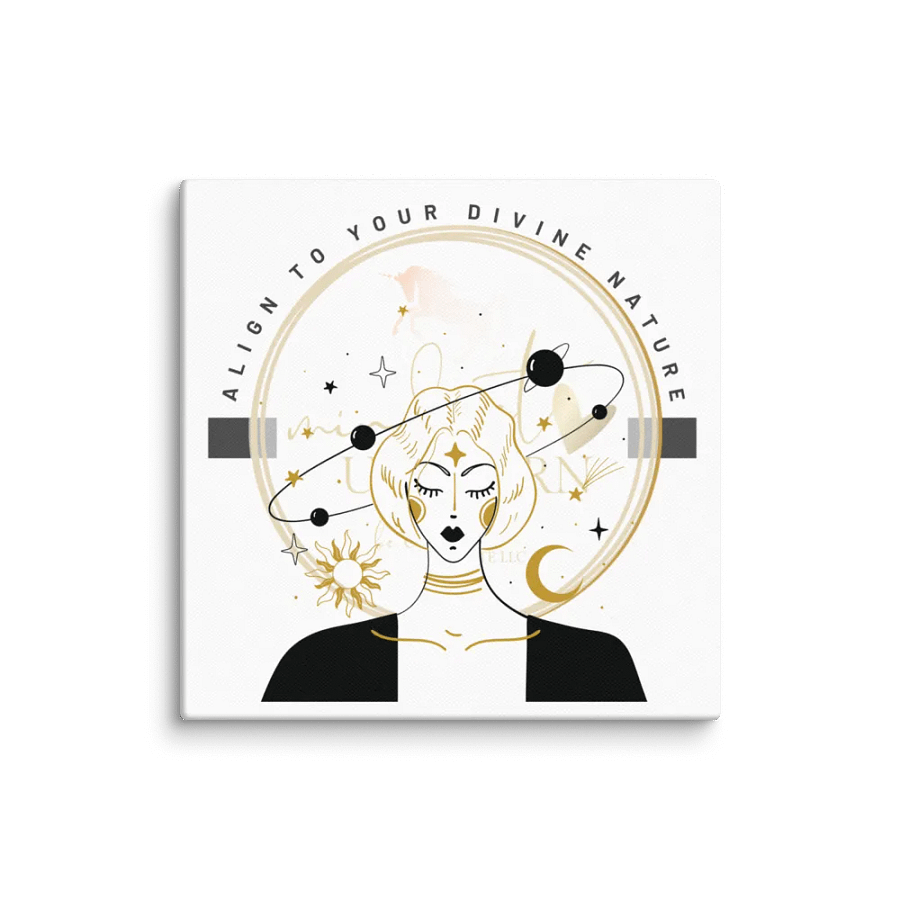 Align To Your Divine Nature Canvas product image (1)