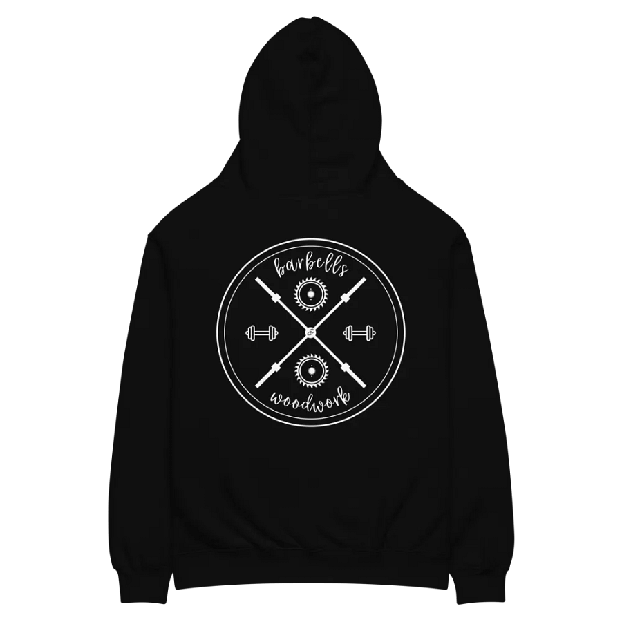 Barbells & Woodwork X Emblem Unisex Hoodie product image (2)