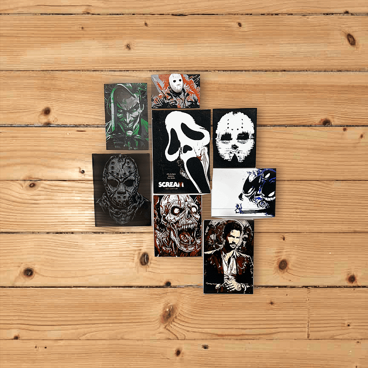 MYSTERY Set of 3 Filament Paintings product image (2)