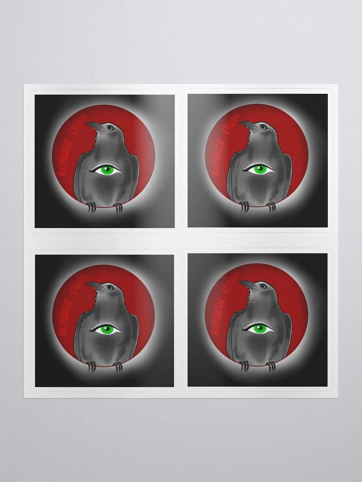 Keshara's Raven 4 Piece Sticker product image (1)
