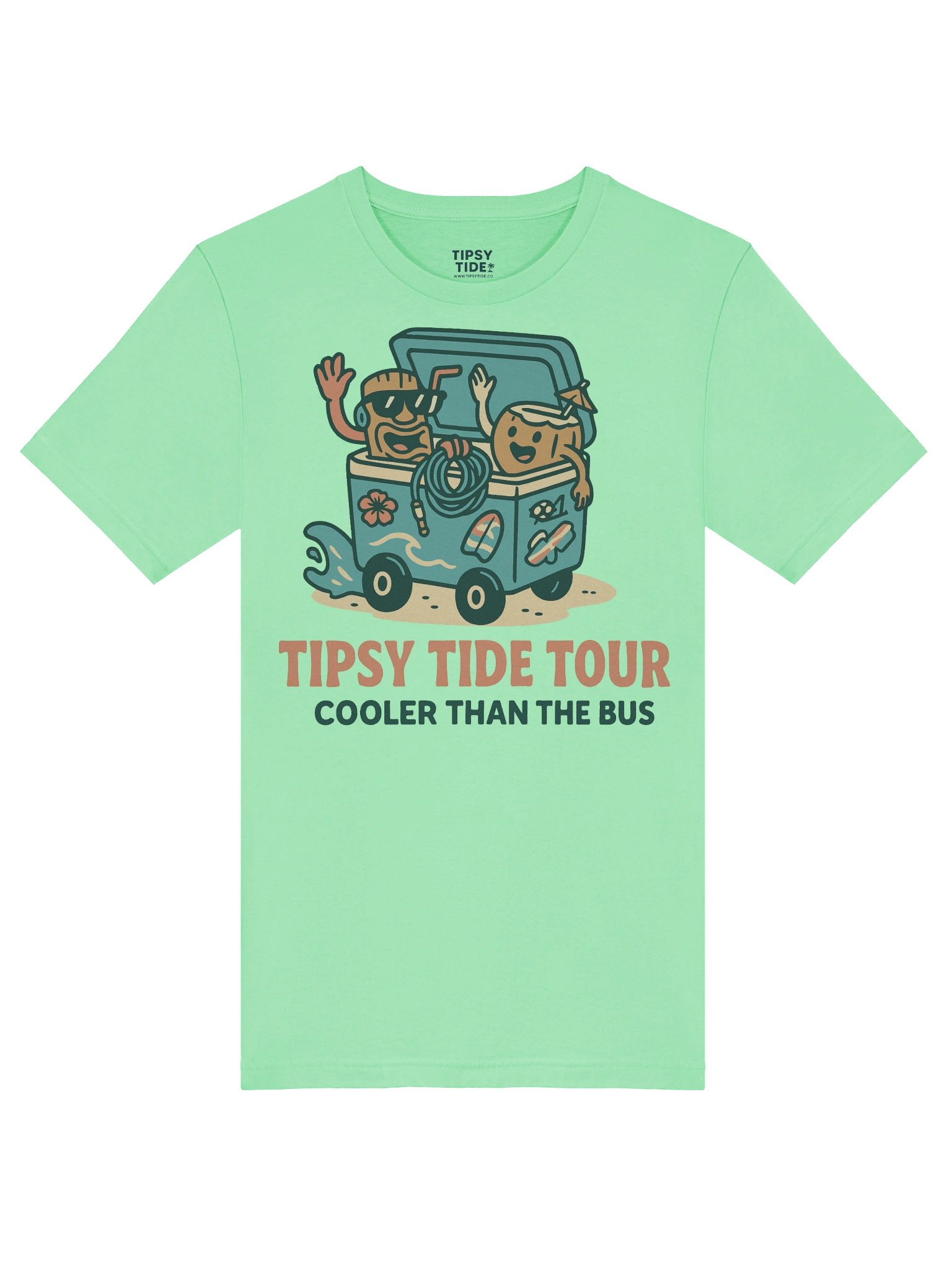 Tipsy Tide Tours Cooler T-Shirt product image (27)