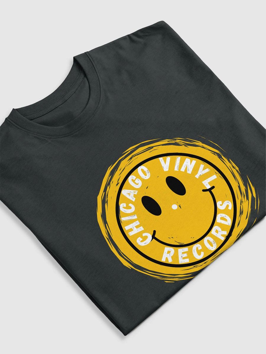 Chicago Vinyl Records Smiley Face Tee product image (5)