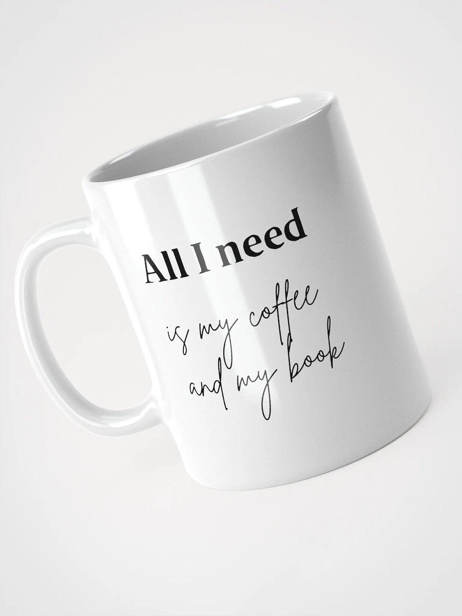 My Coffee and My Book Mug product image (3)