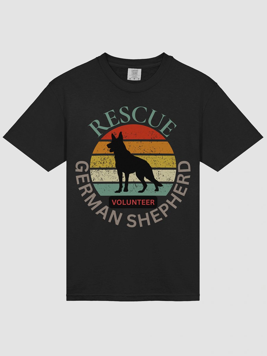 Rescue German Shepherd Volunteer Tee product image (3)
