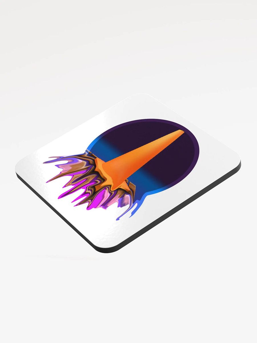 leadbman melted logo coaster product image (3)
