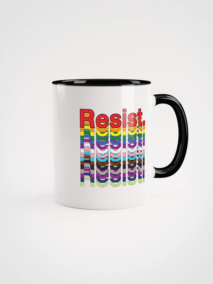 Resist - Rainbow mug with color interior product image (5)