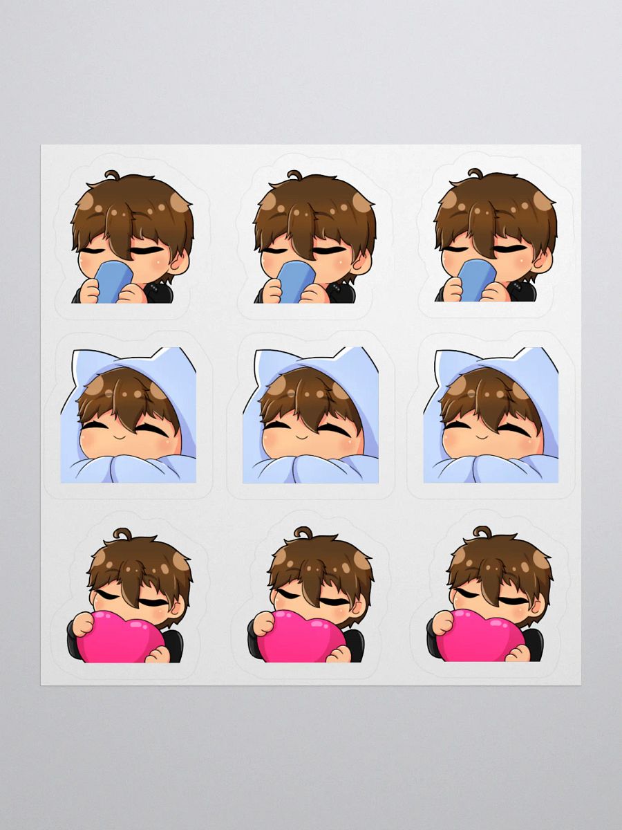 Emote Stickers Set 1 product image (1)