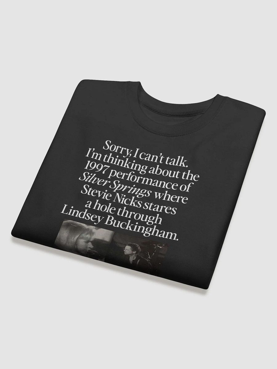 I'm Thinking About The 1997 Performance of Silver Springs Nicks and Buckingham , Fleetwood Mac Gildan Or Comfort Colorts T-shirt Hoodie Or Sweatshirt HG product image (4)