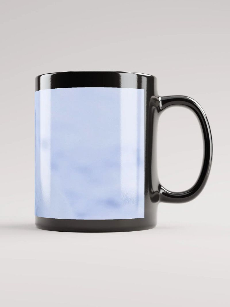Black Glossy Coffee mug