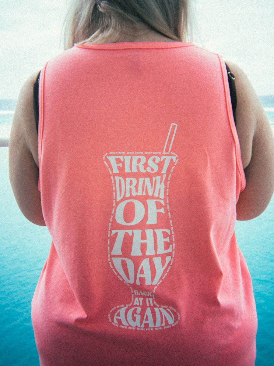 First Drink Of The Day - Tank product image (2)