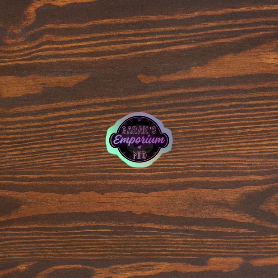 The Emporium Holo Sticker product image (4)