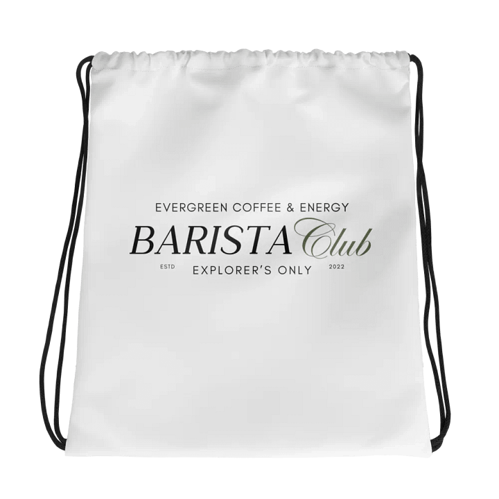 Sip Society | Barista Club Drawstring Bag product image (1)