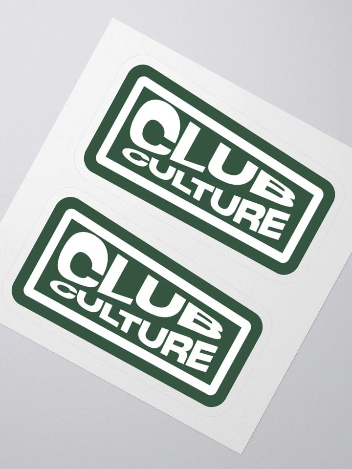 CC Logo Stickers - Green product image (2)
