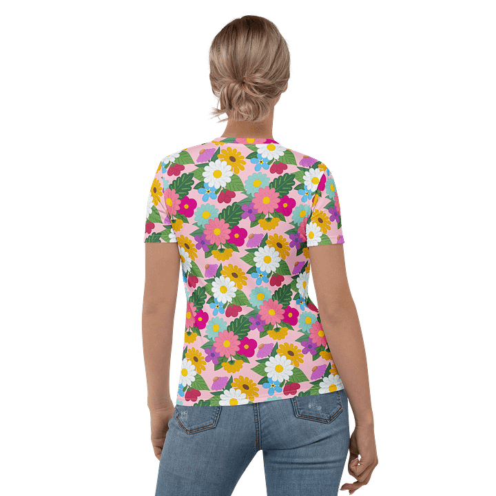 Yarn Floral Print T-Shirt product image (2)