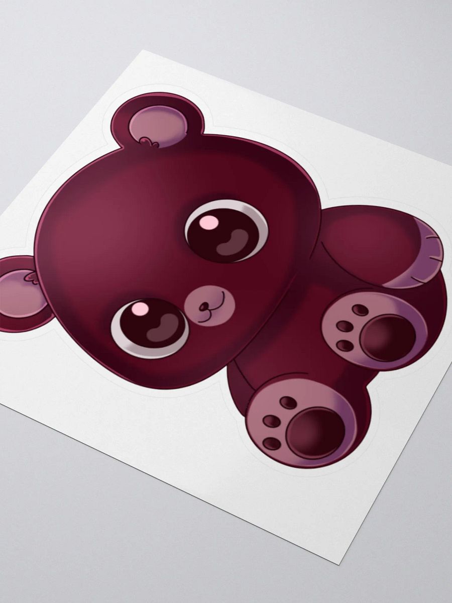 Afro the Bear Plush Sticker product image (8)