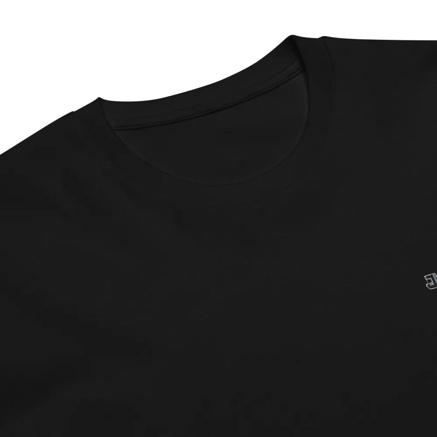 Joe - Embroidered - Unisex Premium T-Shirt - Black HApex Gear Black Logo product image (5)