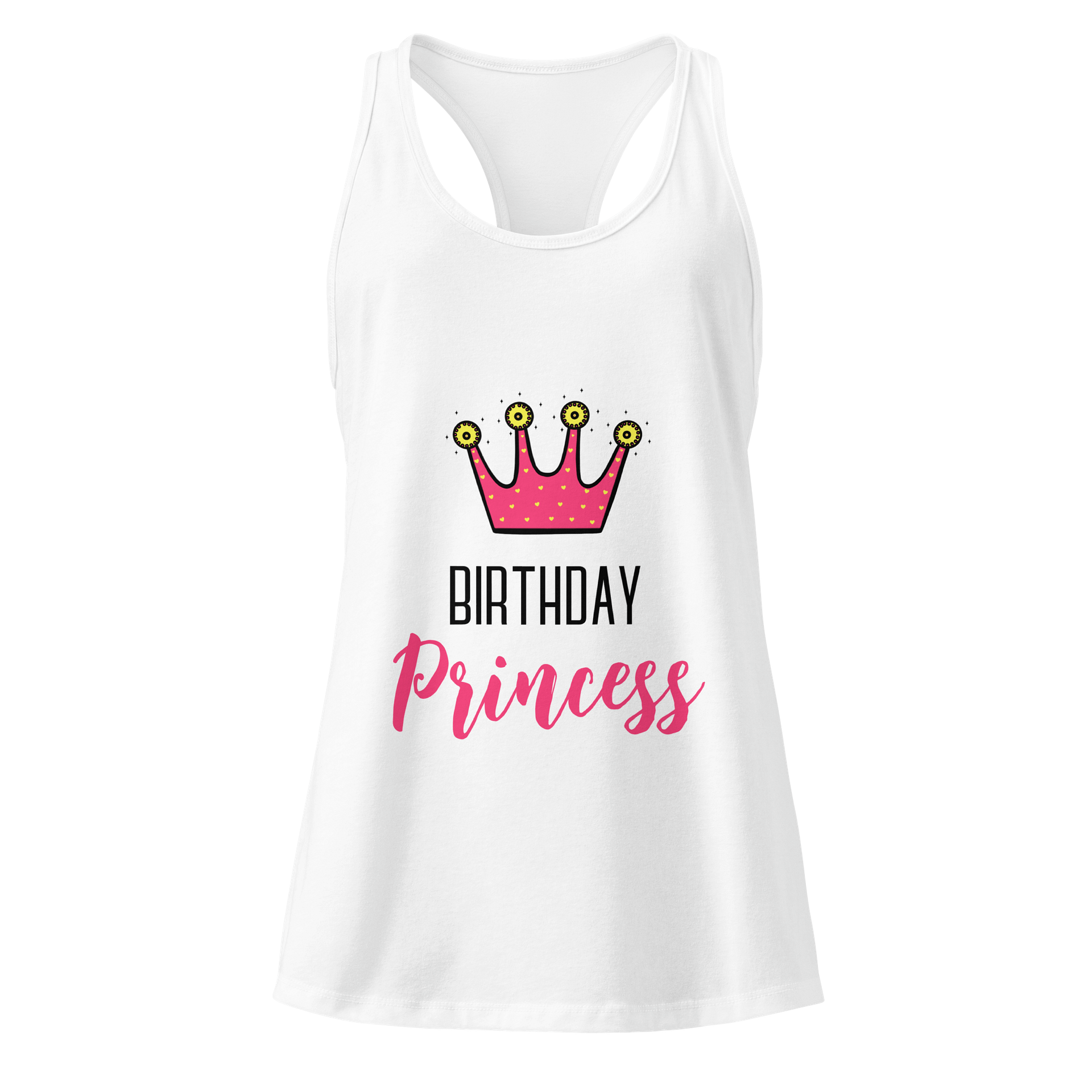 Royal Princess Crown Racerback Tank product image (13)